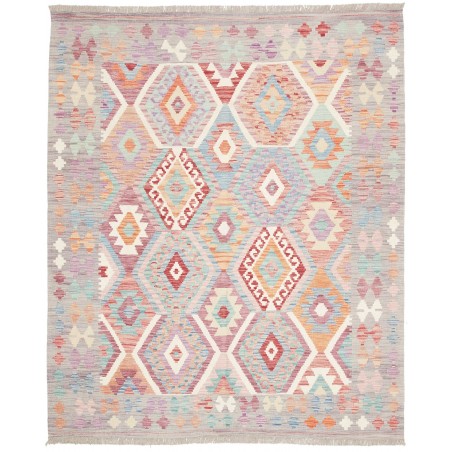 Tappeto Kilim Afghanistan beige marrone 157x191