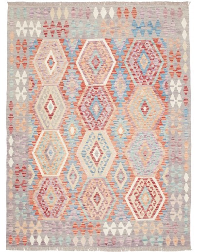 Tappeto Kilim Afghanistan beige marrone 150x198