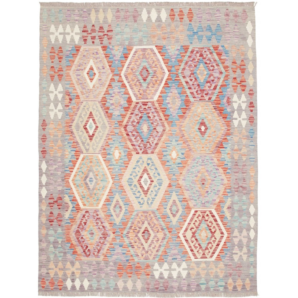 Tappeto Kilim Afghanistan beige marrone 150x198