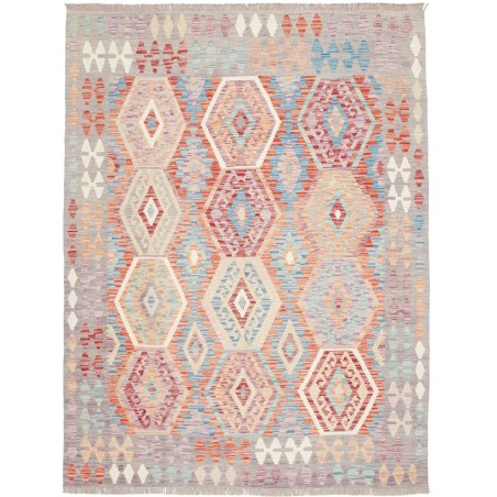 Tappeto Kilim Afghanistan beige marrone 150x198