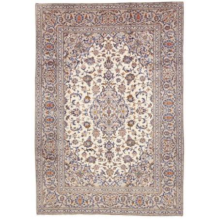 Tappeto Kashan Persia beige marrone 204x298