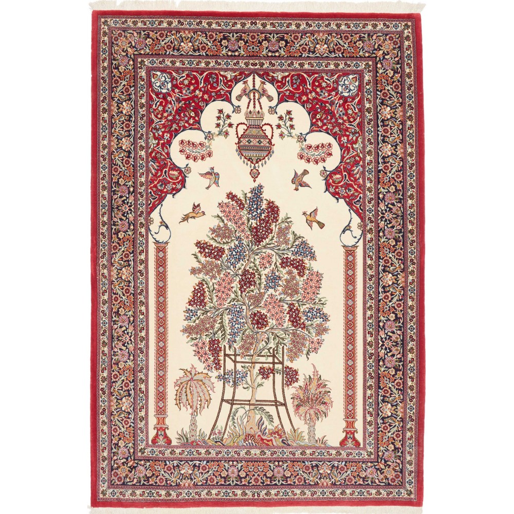 Tappeto Ilaam Persia giallo marrone 136x204