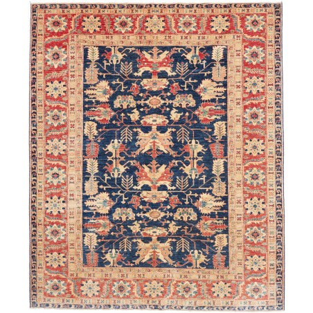 Tappeto Kazak Fine Pakistan marrone grigio 249x303