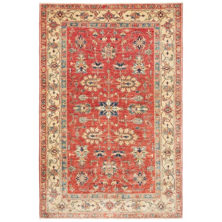 Tappeto Kazak Fine Pakistan arancione marrone 168x245