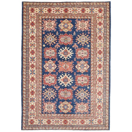 Tappeto Kazak Fine Pakistan marrone grigio 172x247