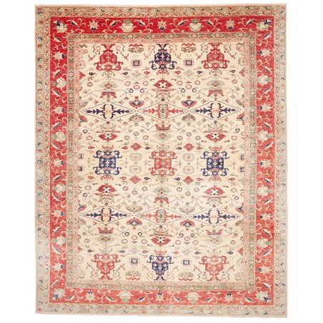 Tappeto Kazak Fine Pakistan giallo marrone 308x375