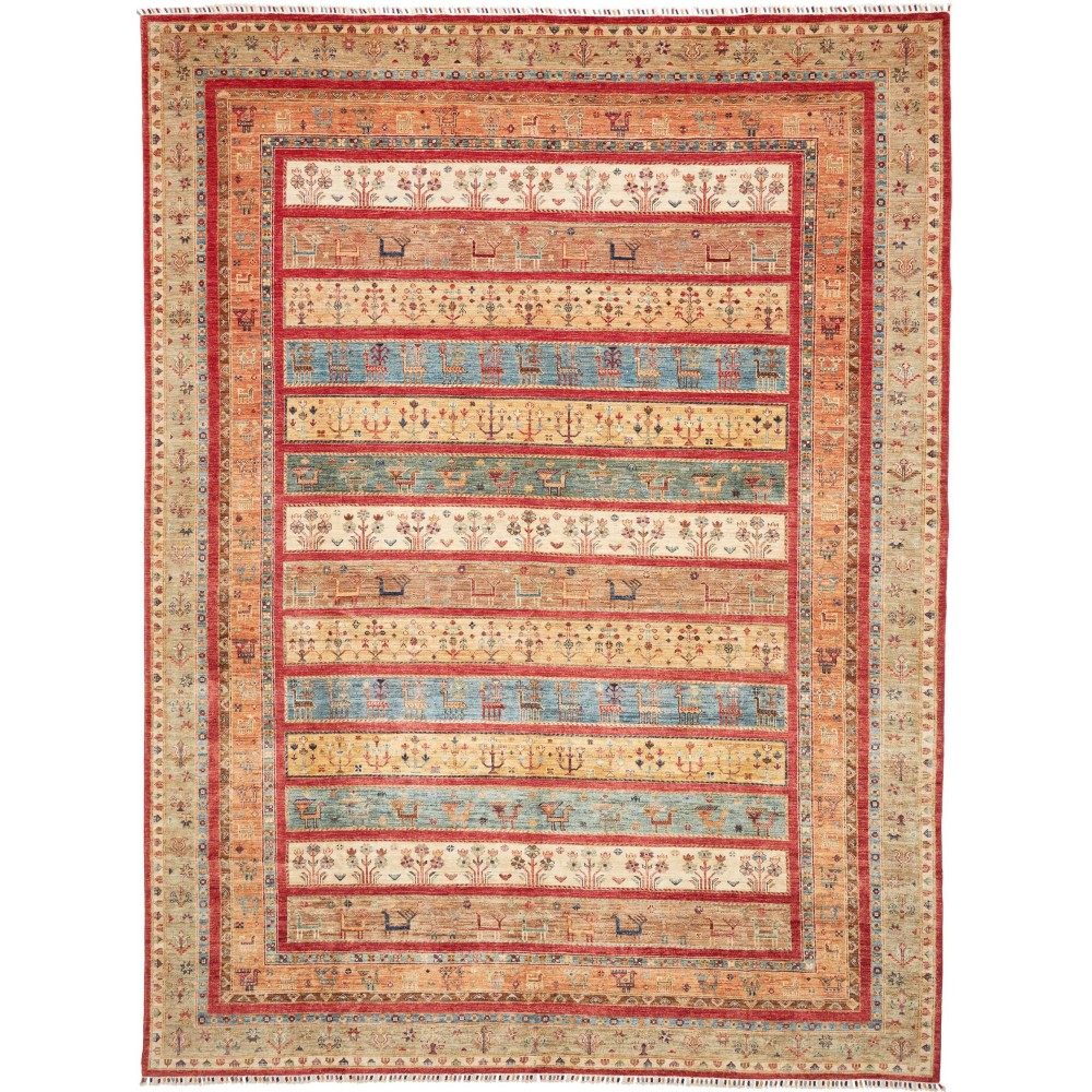 Tappeto Rubin Pakistan marrone bianco 303x410