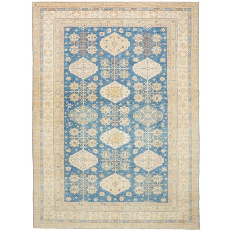 Tappeto Kazak Fine Pakistan beige giallo 308x424