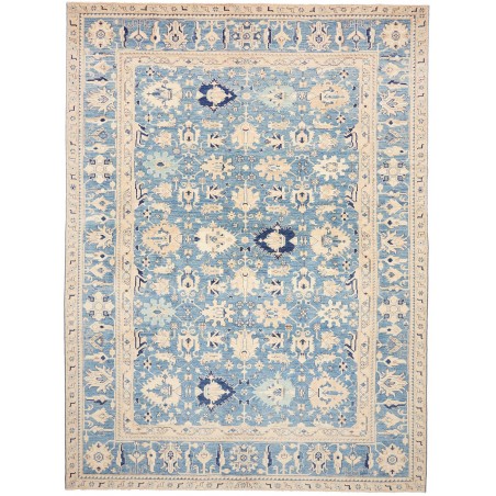 Tappeto Kazak Fine Pakistan beige grigio 267x367