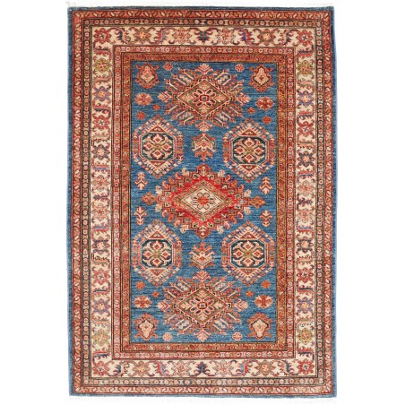 Tappeto Kazak Fine Pakistan marrone giallo 118x178