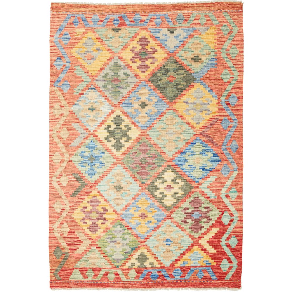 Tappeto Kilim Afghanistan marrone 102x150
