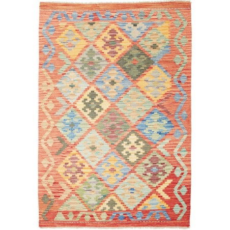 Tappeto Kilim Afghanistan marrone 102x150
