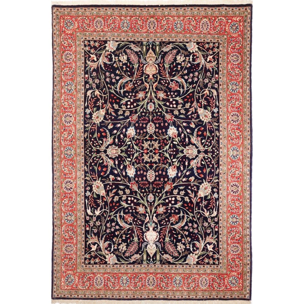 Tappeto Ilaam Persia marrone blu 140x209