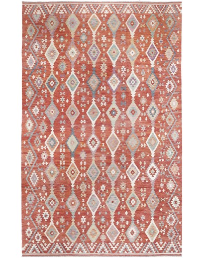 Tappeto Kilim Afghanistan marrone 307x497