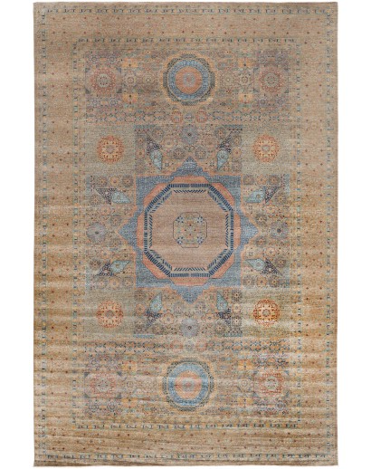 Tappeto Mamlouk Pakistan marrone 349x550