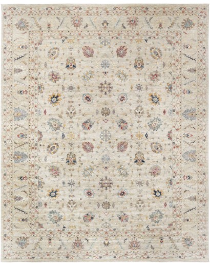 Tappeto Zigler Fine Pakistan beige grigio 396x491