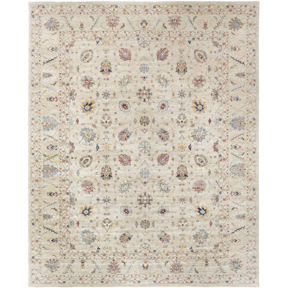 Tappeto Zigler Fine Pakistan beige grigio 396x491