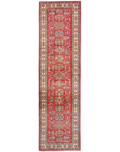 Tappeto Kazak Fine Pakistan marrone grigio 80x294