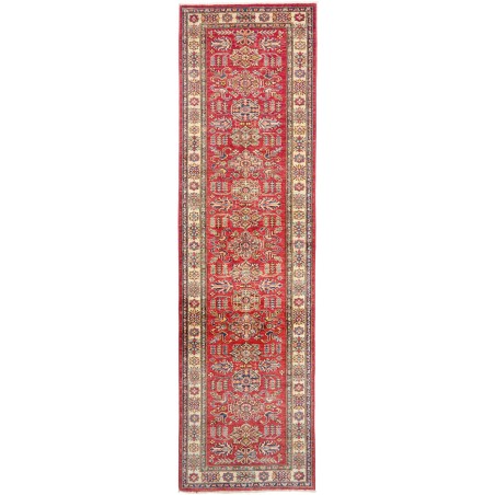 Tappeto Kazak Fine Pakistan marrone grigio 80x294