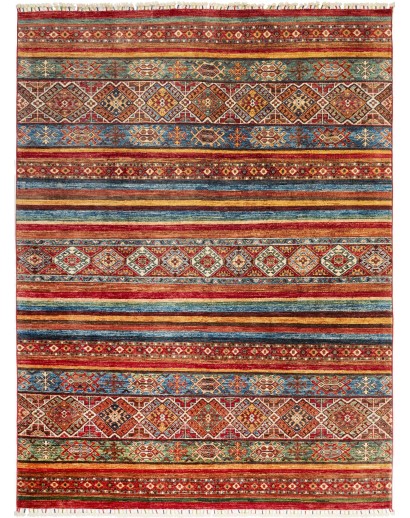 Tappeto Samarkand Pakistan marrone giallo 179x237