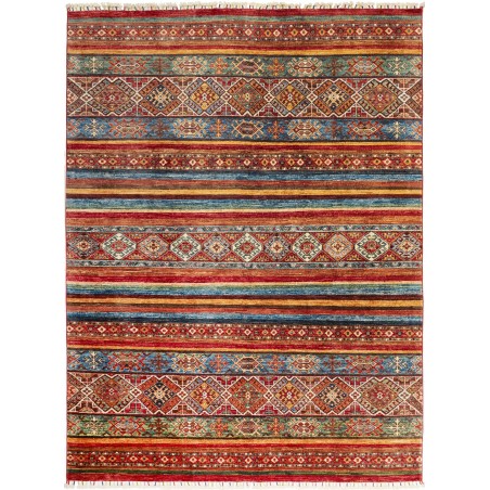 Tappeto Samarkand Pakistan marrone giallo 179x237