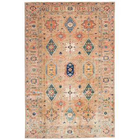 Tappeto Kazak Fine Pakistan marrone 201x302