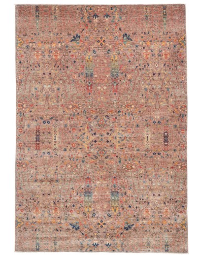 Tappeto Shahi Fine Pakistan marrone grigio 196x283
