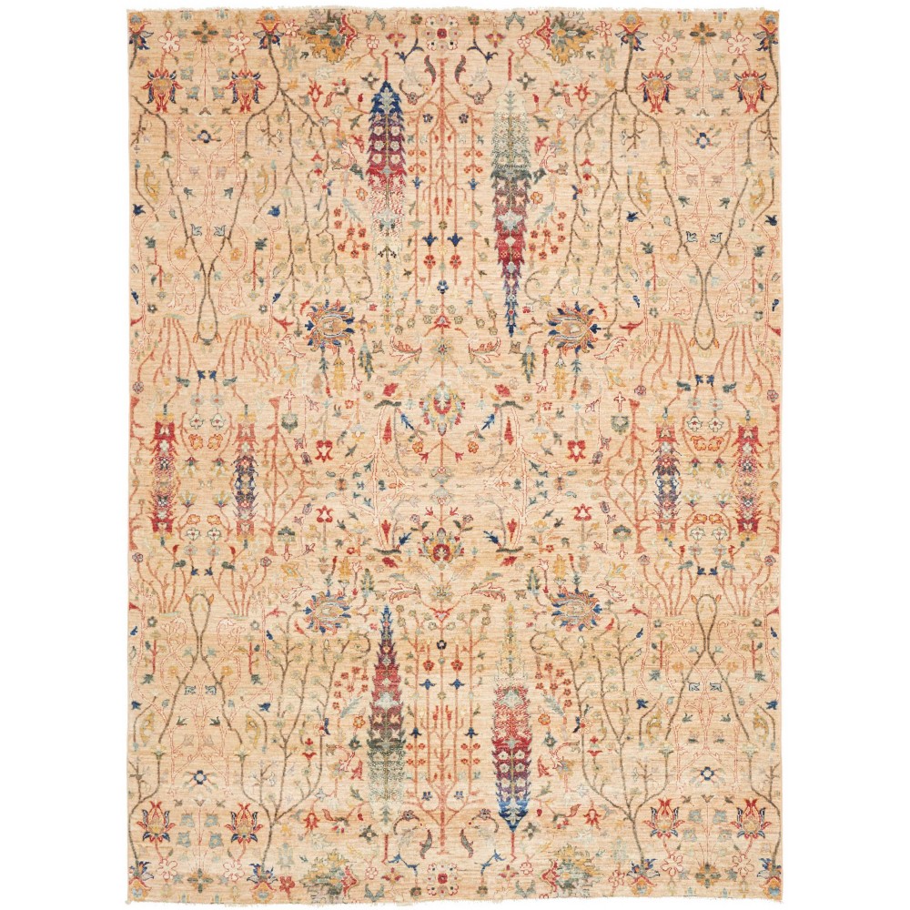 Tappeto Shahi Fine Pakistan marrone grigio 168x226