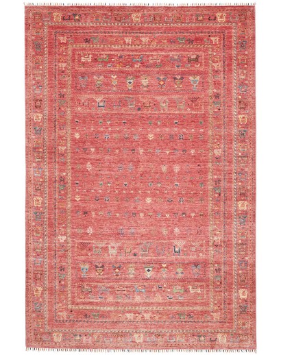 Tappeto Rubin Pakistan rosso 197x301