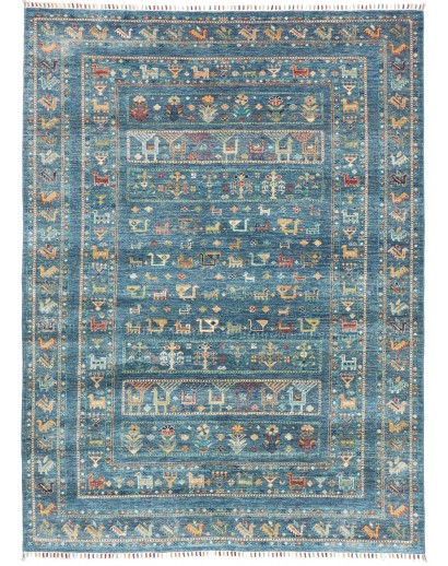 Tappeto Rubin Pakistan grigio bianco 170x230