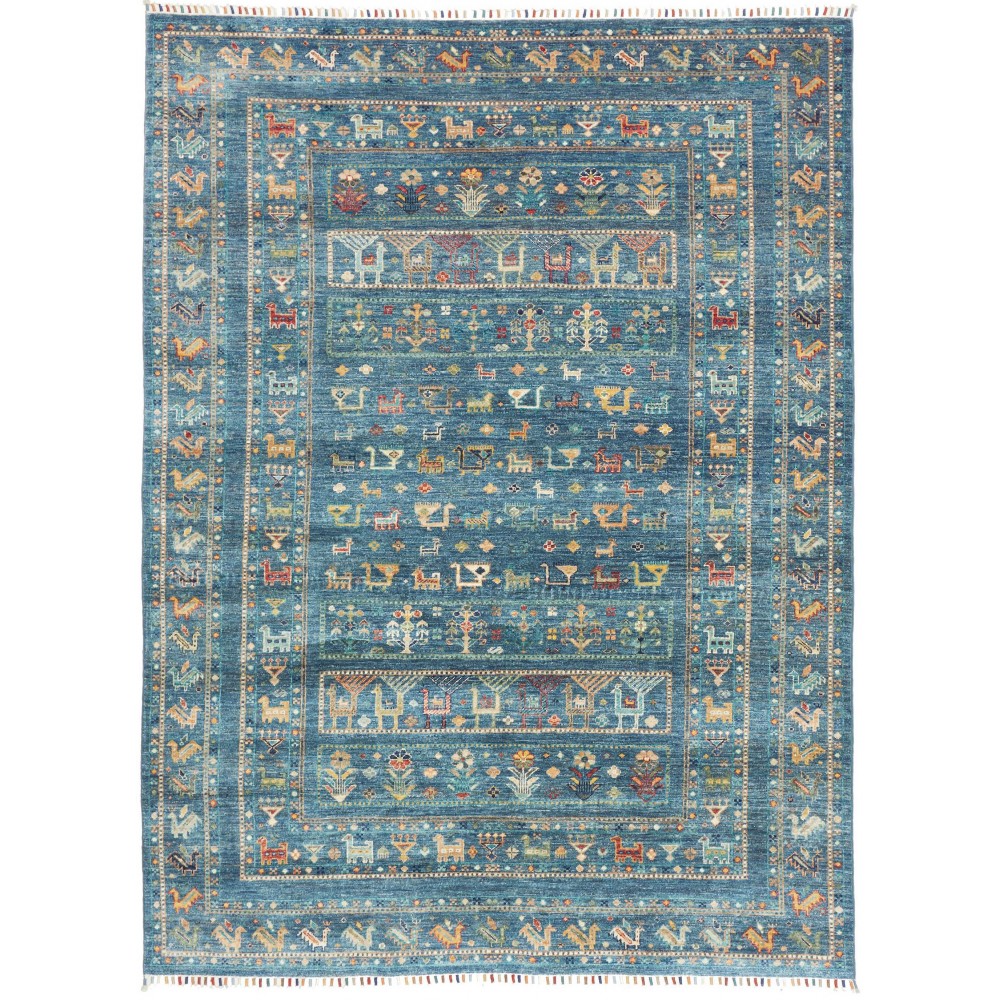 Tappeto Rubin Pakistan grigio bianco 170x230
