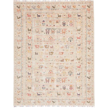 Tappeto Rubin Pakistan bianco marrone 171x226
