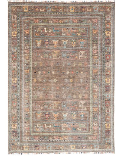 Tappeto Rubin Pakistan marrone bianco 170x240