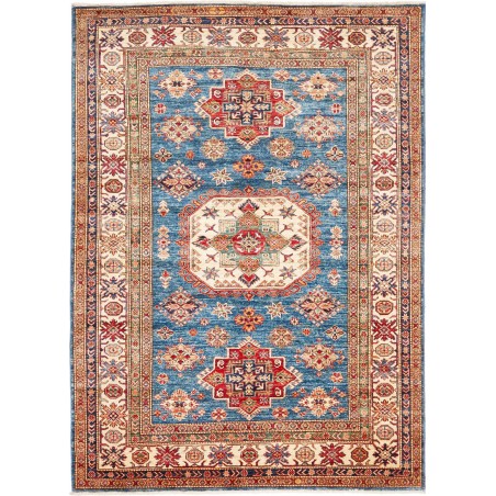 Tappeto Kazak Fine Pakistan marrone grigio 172x240