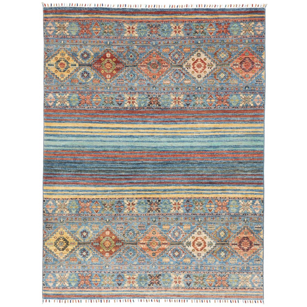 Tappeto Rubin Pakistan bianco marrone 152x203
