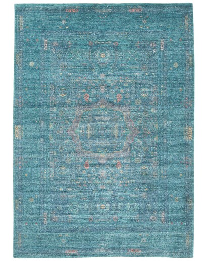 Tappeto Mamlouk Pakistan blu 209x298