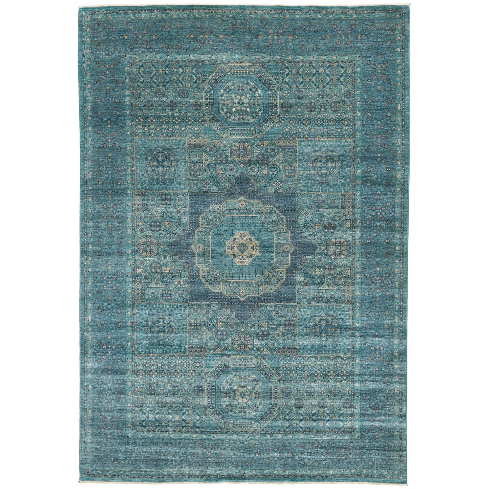 Tappeto Mamlouk Pakistan grigio bianco 204x295