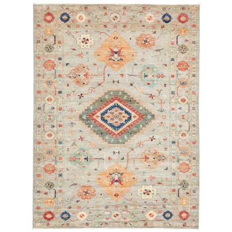 Tappeto Kazak Fine Pakistan beige grigio 150x203