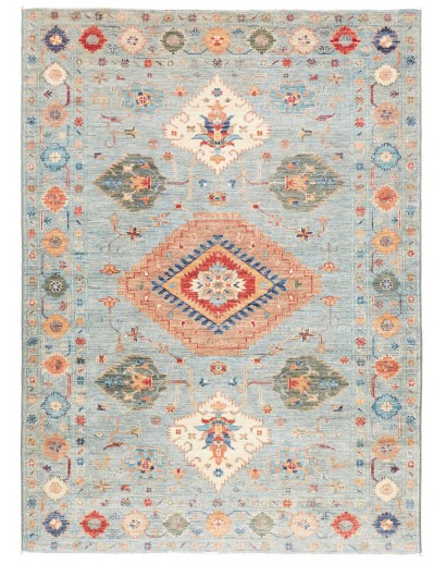 Tappeto Kazak Fine Pakistan beige marrone 145x200
