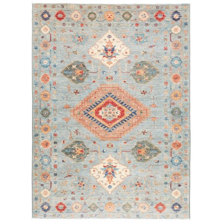 Tappeto Kazak Fine Pakistan beige marrone 145x200