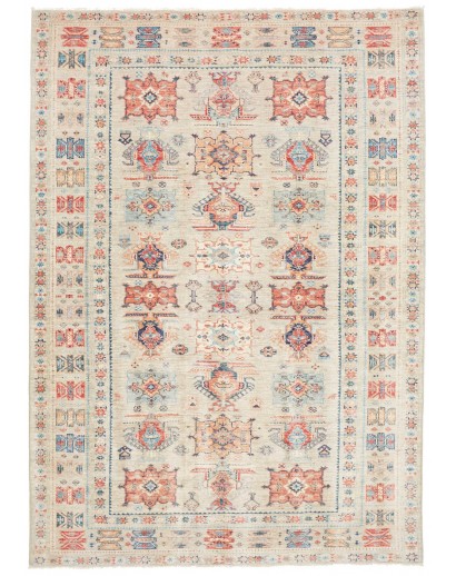 Tappeto Kazak Fine Pakistan bianco 171x245