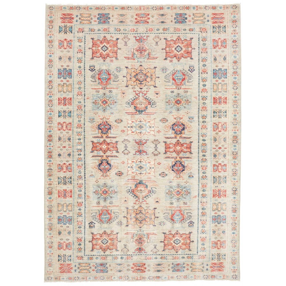 Tappeto Kazak Fine Pakistan bianco 171x245