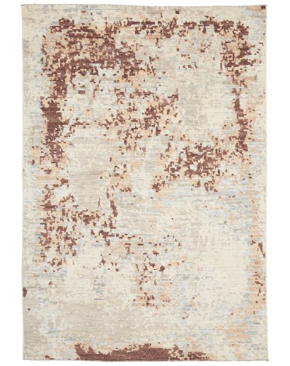 Tappeto bianco azzurro 174x250