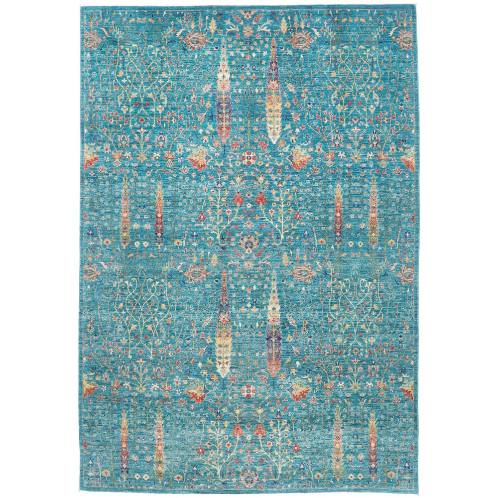Tappeto Shahi Fine Pakistan blu beige 205x296