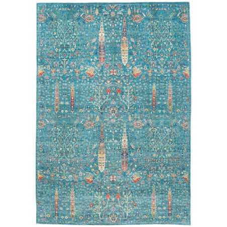 Tappeto Shahi Fine Pakistan blu beige 205x296