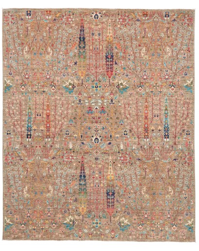 Tappeto Shahi Fine Pakistan marrone bianco 201x244