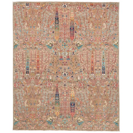 Tappeto Shahi Fine Pakistan marrone bianco 201x244