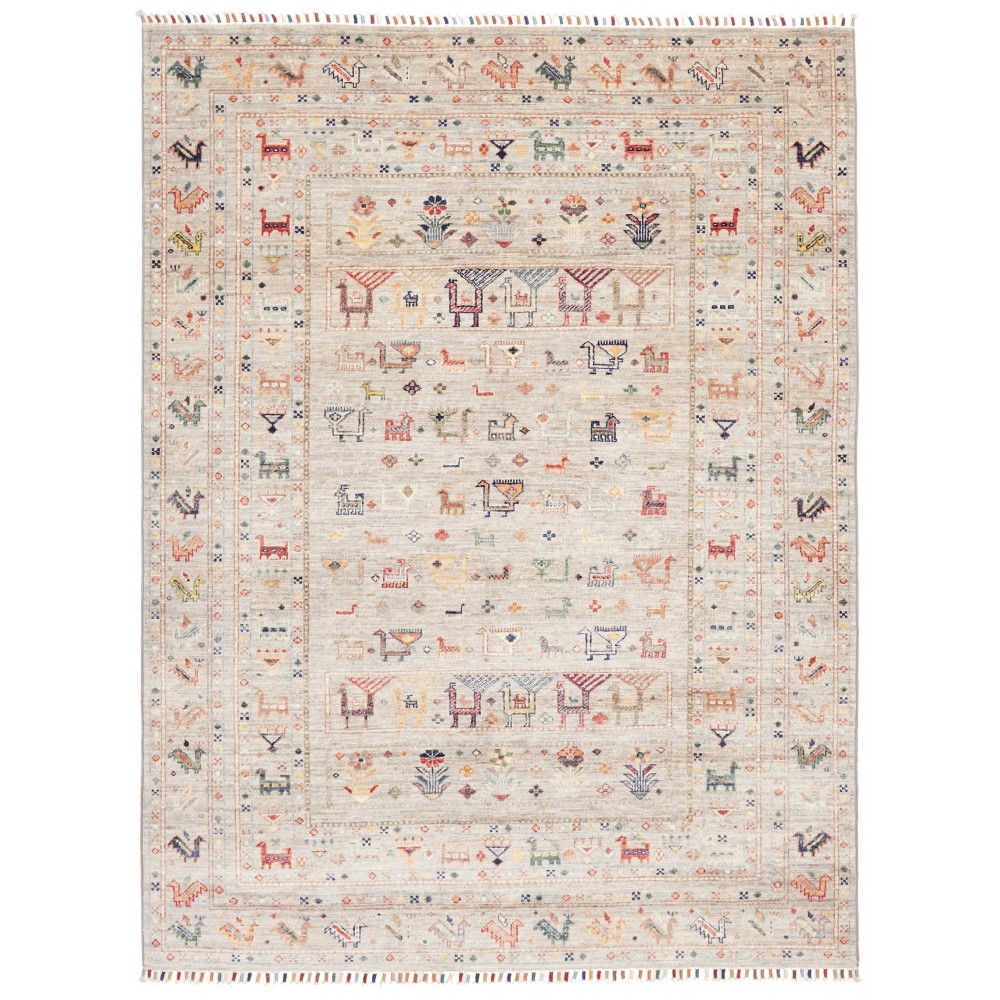 Tappeto Rubin Pakistan bianco 150x202