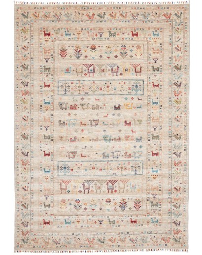Tappeto Rubin Pakistan beige grigio 169x238