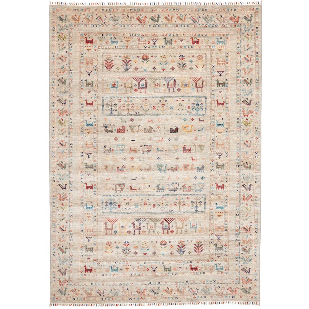 Tappeto Rubin Pakistan beige grigio 169x238